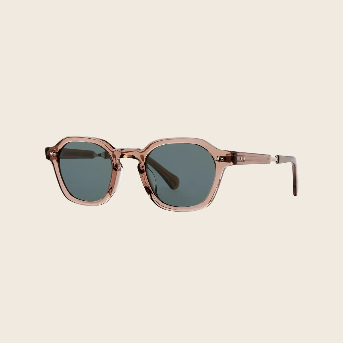 Dusty Rose-White Gold/Select Blue Smoke