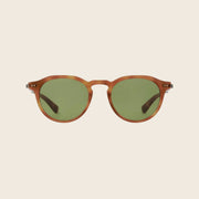 Amber Tortoise-Antique Gold-Semi-Flat Boxwood Green-1