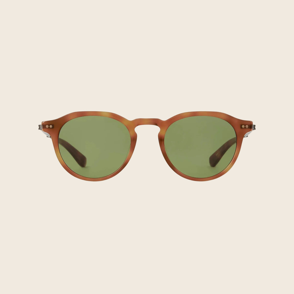 Amber Tortoise-Antique Gold-Semi-Flat Boxwood Green-1