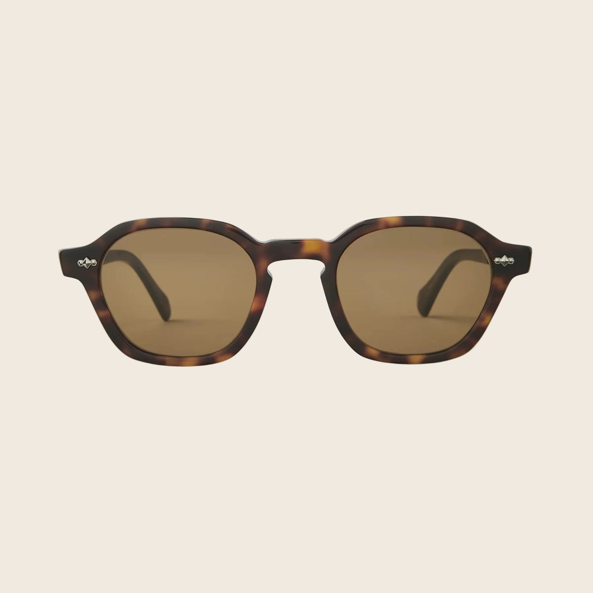Hickory Tortoise-12K White Gold/Mojave Brown