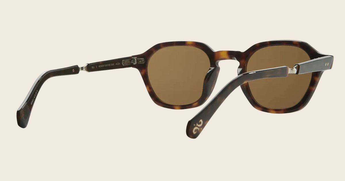 Hickory Tortoise-12K White Gold/Mojave Brown