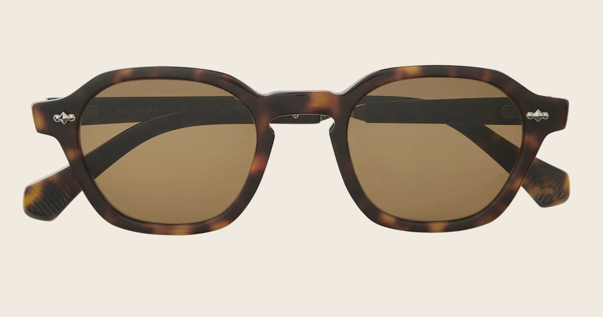 Hickory Tortoise-12K White Gold/Mojave Brown